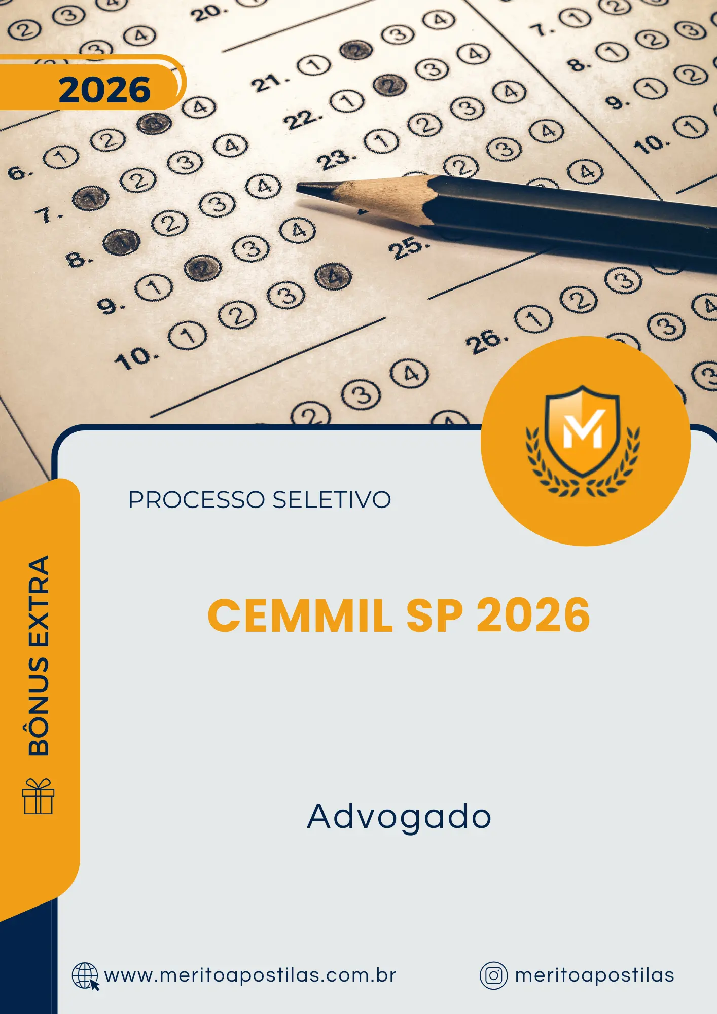Apostila Advogado Processo Seletivo Consórcio CEMMIL SP 2026