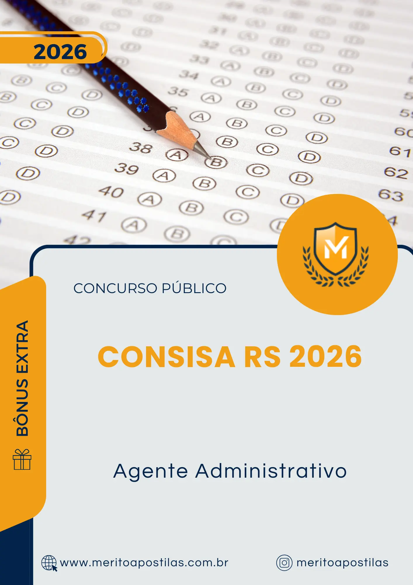 Apostila Agente Administrativo Concurso Público CONSISA RS 2026