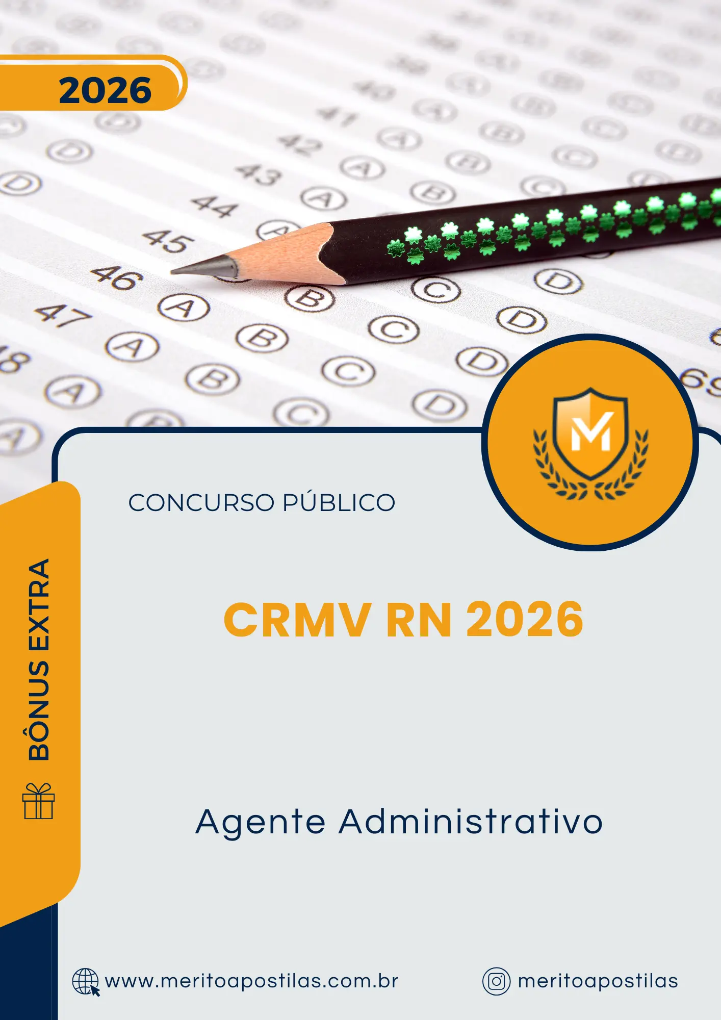Apostila Agente Administrativo Concurso Público CRMV RN 2026