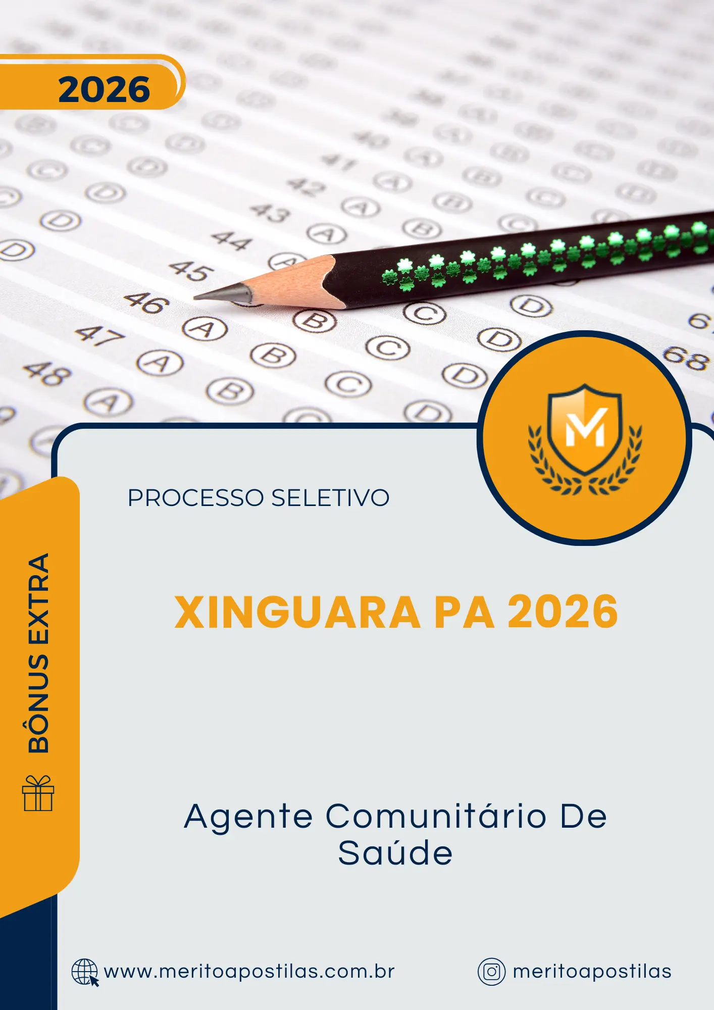 Apostila Agente Comunitário De Saúde Prefeitura de Xinguara PA 2026