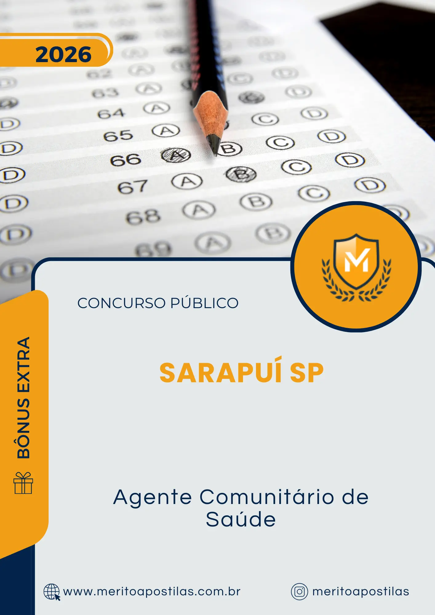 Apostila Agente Comunitário de Saúde Prefeitura de Sarapuí SP 2026