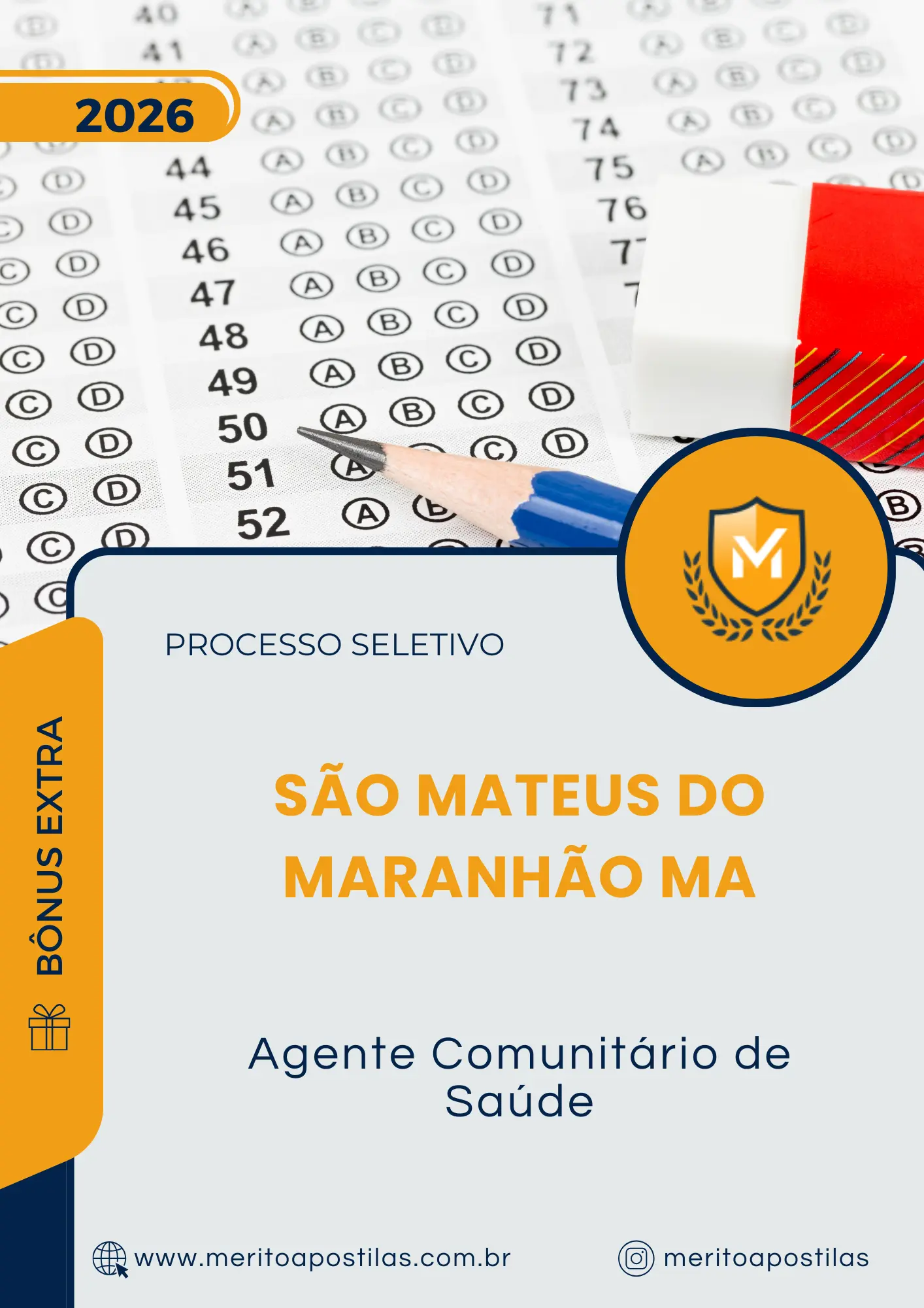 Apostila Agente Comunitário de Saúde Prefeitura de São Mateus do Maranhão MA 2026