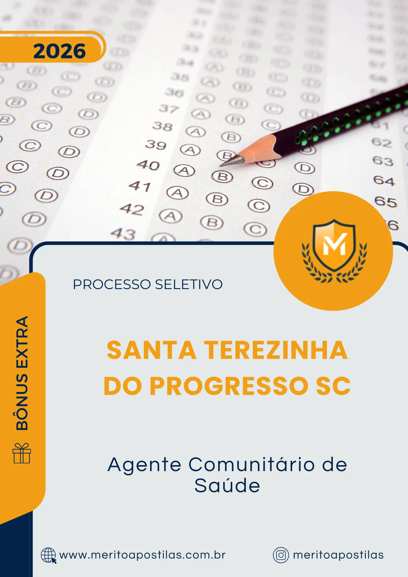Apostila Agente Comunitário de Saúde Prefeitura de Santa Terezinha do Progresso SC 2026