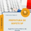 Apostila Agente Comunitário de Saúde Prefeitura de Bofete SP 2026