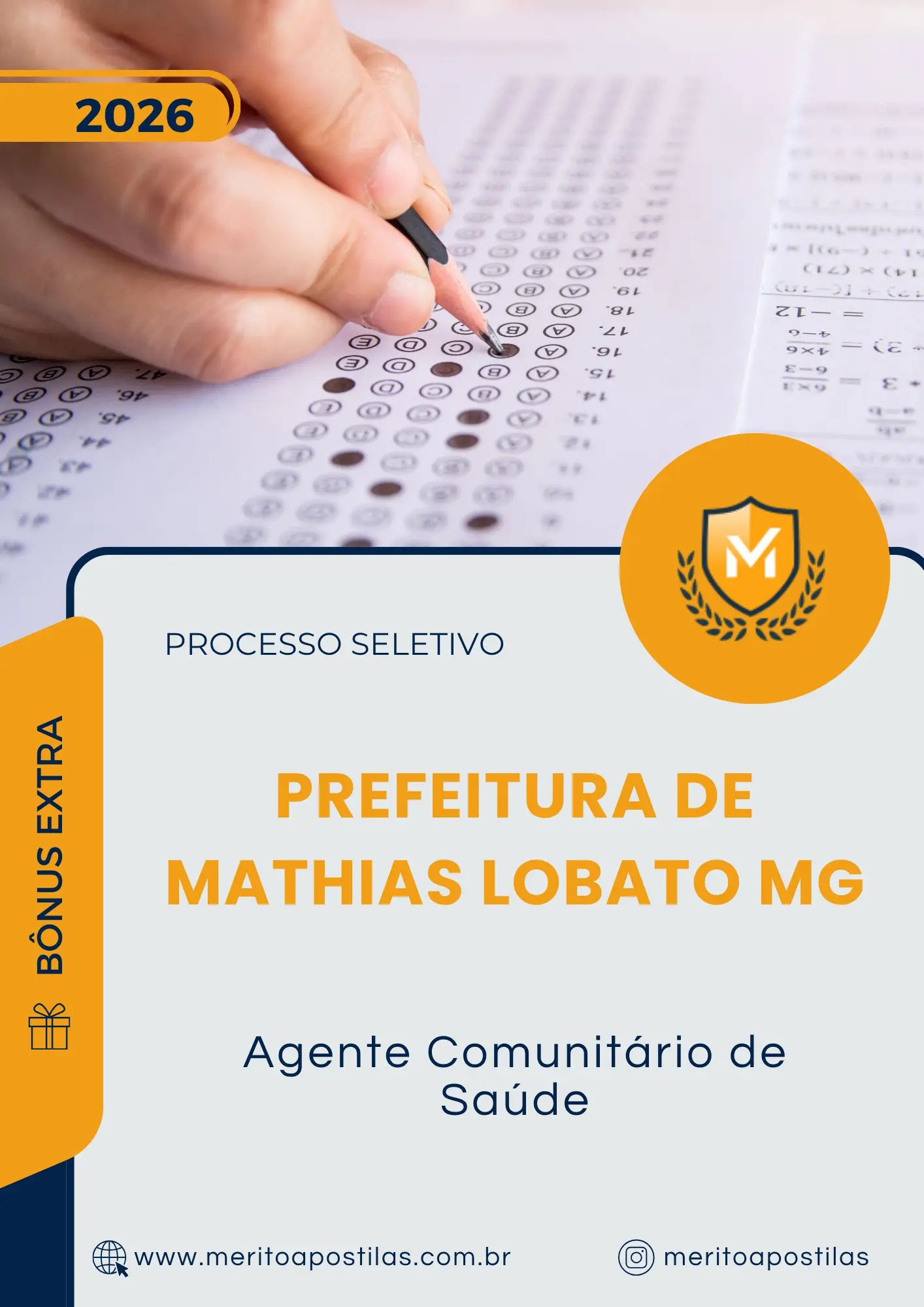 Apostila Agente Comunitário de Saúde Prefeitura de Mathias Lobato MG 2026