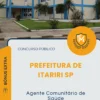 Apostila Agente Comunitário de Saúde Prefeitura de Itariri SP 2026