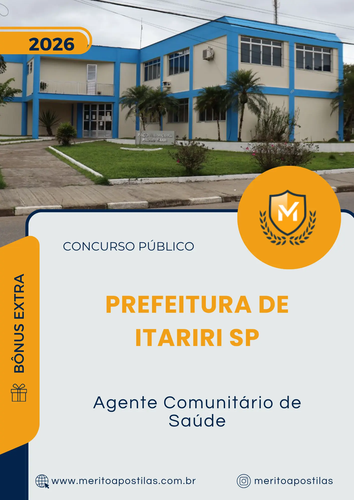Apostila Agente Comunitário de Saúde Prefeitura de Itariri SP 2026