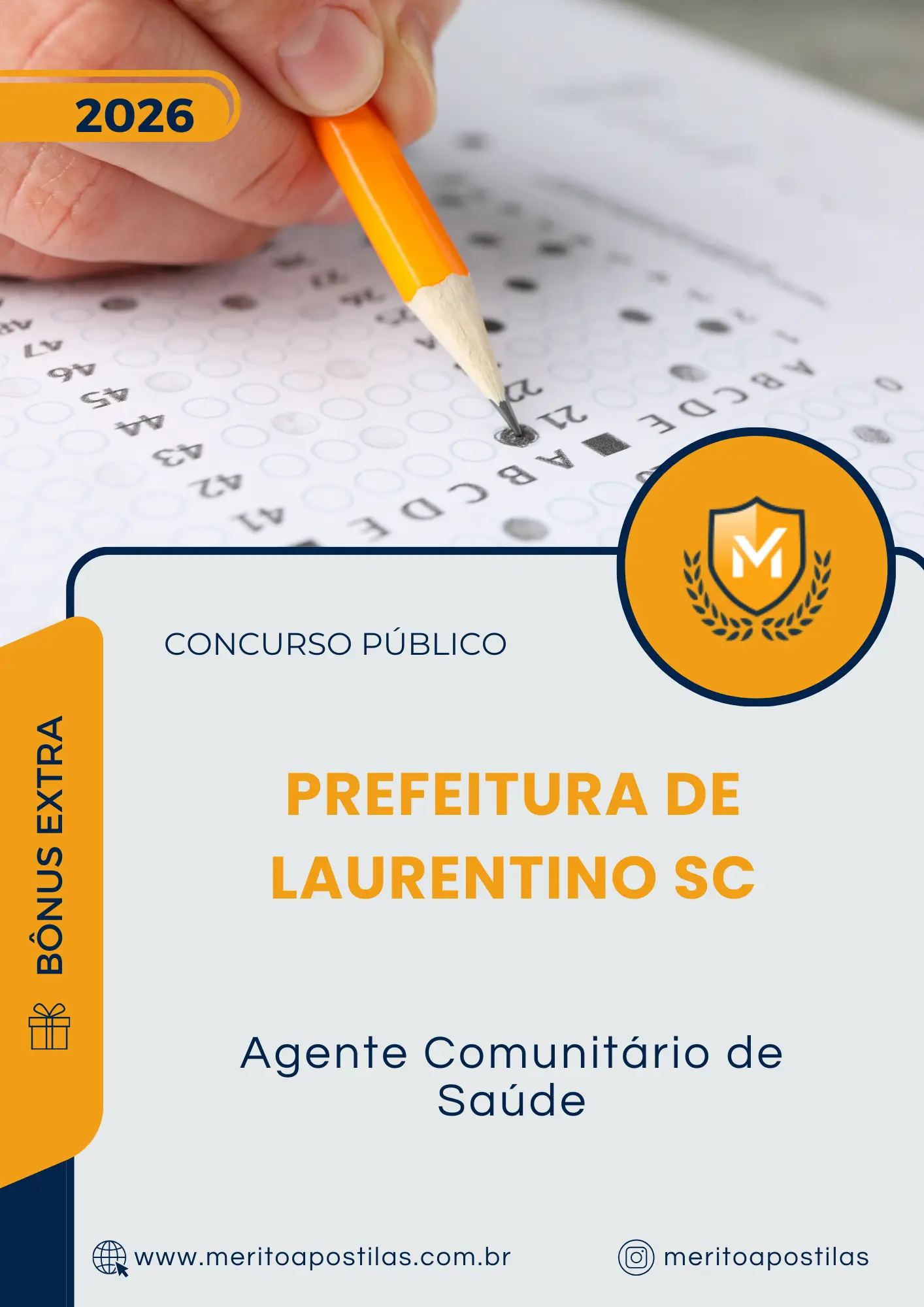 Apostila Agente Comunitário de Saúde Prefeitura de Laurentino SC 2026
