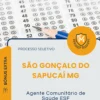 Apostila Agente Comunitário de Saúde ESF Prefeitura de São Gonçalo do Sapucaí MG 2026