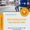 Apostila Agente Comunitário de Saúde ESF Prefeitura de São Gonçalo do Rio Abaixo MG 2026