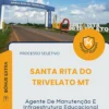 Apostila Agente De Manutenção E Infraestrutura Educacional Limpeza Prefeitura de Santa Rita do Trivelato MT 2026