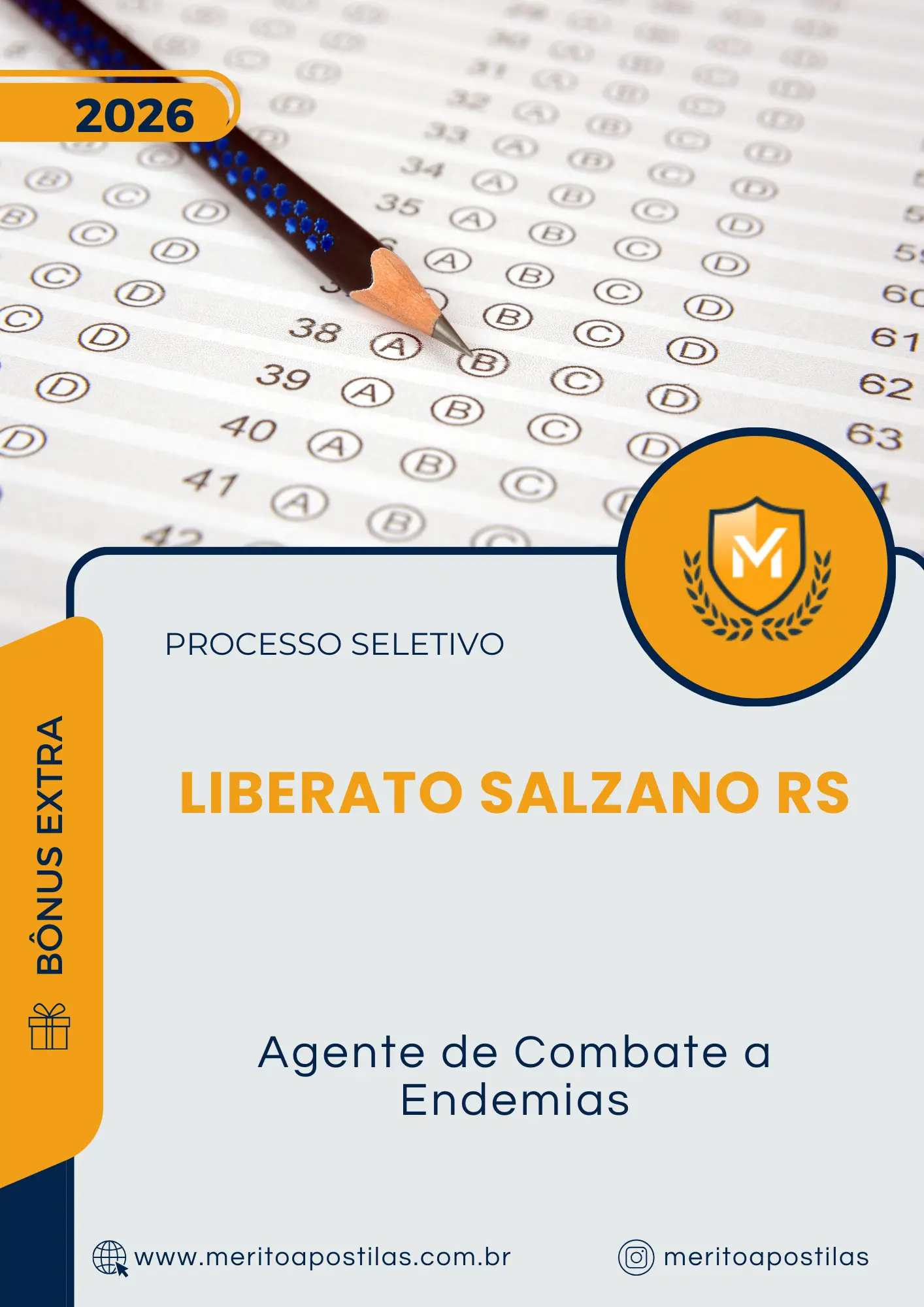 Apostila Agente de Combate a Endemias Prefeitura de Liberato Salzano RS 2026