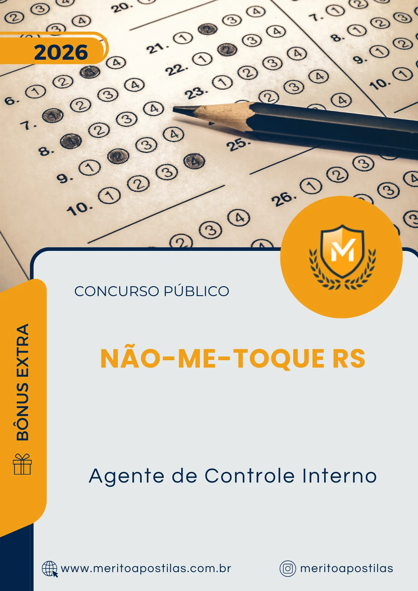 Apostila Agente de Controle Interno Prefeitura de Não-Me-Toque RS 2026