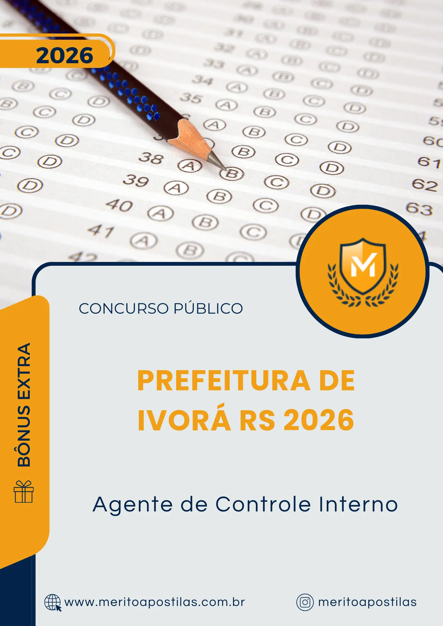 Apostila Agente de Controle Interno Prefeitura de Ivorá RS 2026