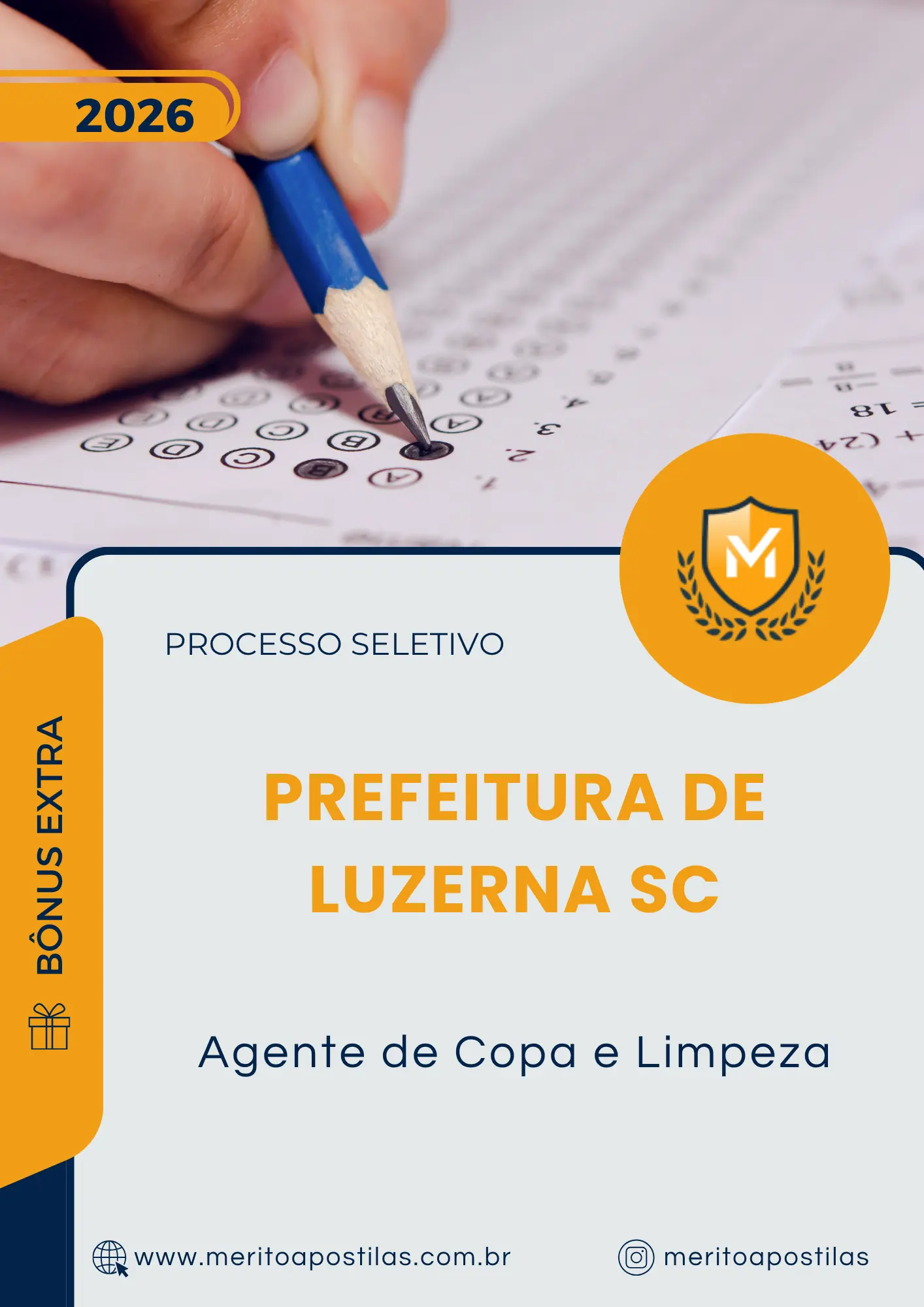 Apostila Agente de Copa e Limpeza Prefeitura de Luzerna SC 2026