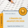 Apostila Agente de Defesa Civil Câmara de Arapoti PR 2026