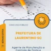 Apostila Agente de Manutenção e Controle de Frota e Equipamentos Prefeitura de Laurentino SC 2026