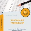 Apostila Agente de Serviços de Alimentação Prefeitura de Santana de Parnaíba SP 2026