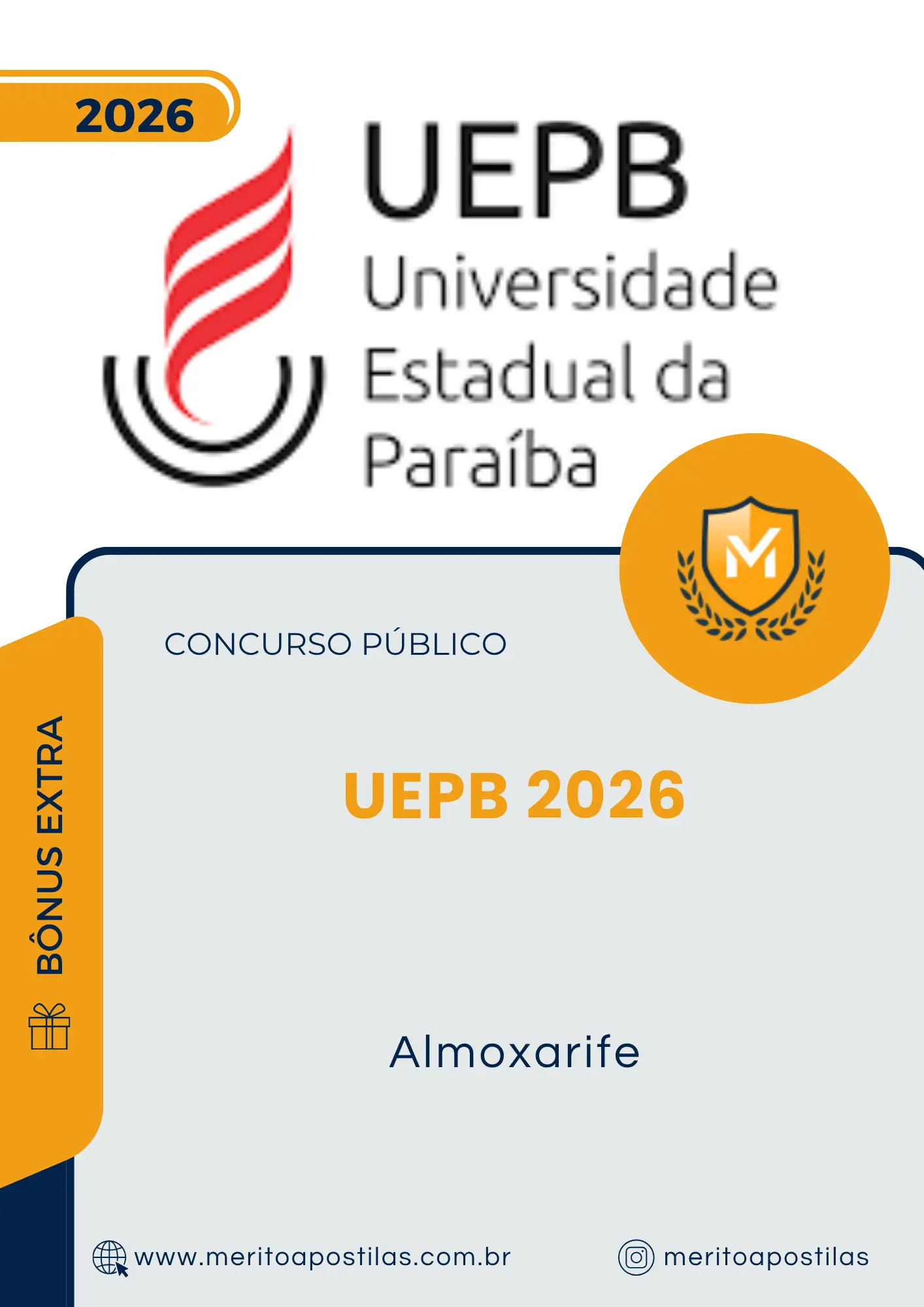 Apostila Almoxarife Concurso Público UEPB 2026