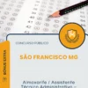 Apostila Almoxarife Assistente Técnico Administrativo SEMAF Prefeitura de São Francisco MG 2026