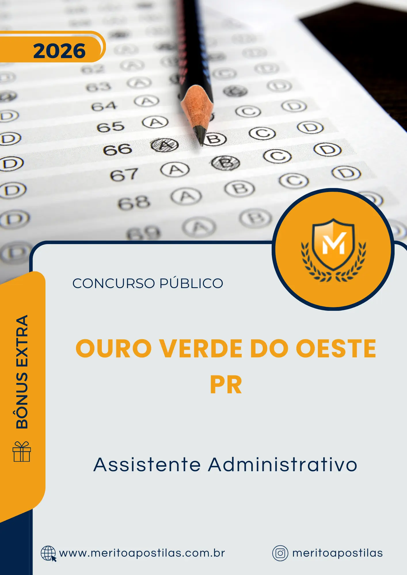 Apostila Assistente Administrativo Prefeitura de Ouro Verde do Oeste PR 2026