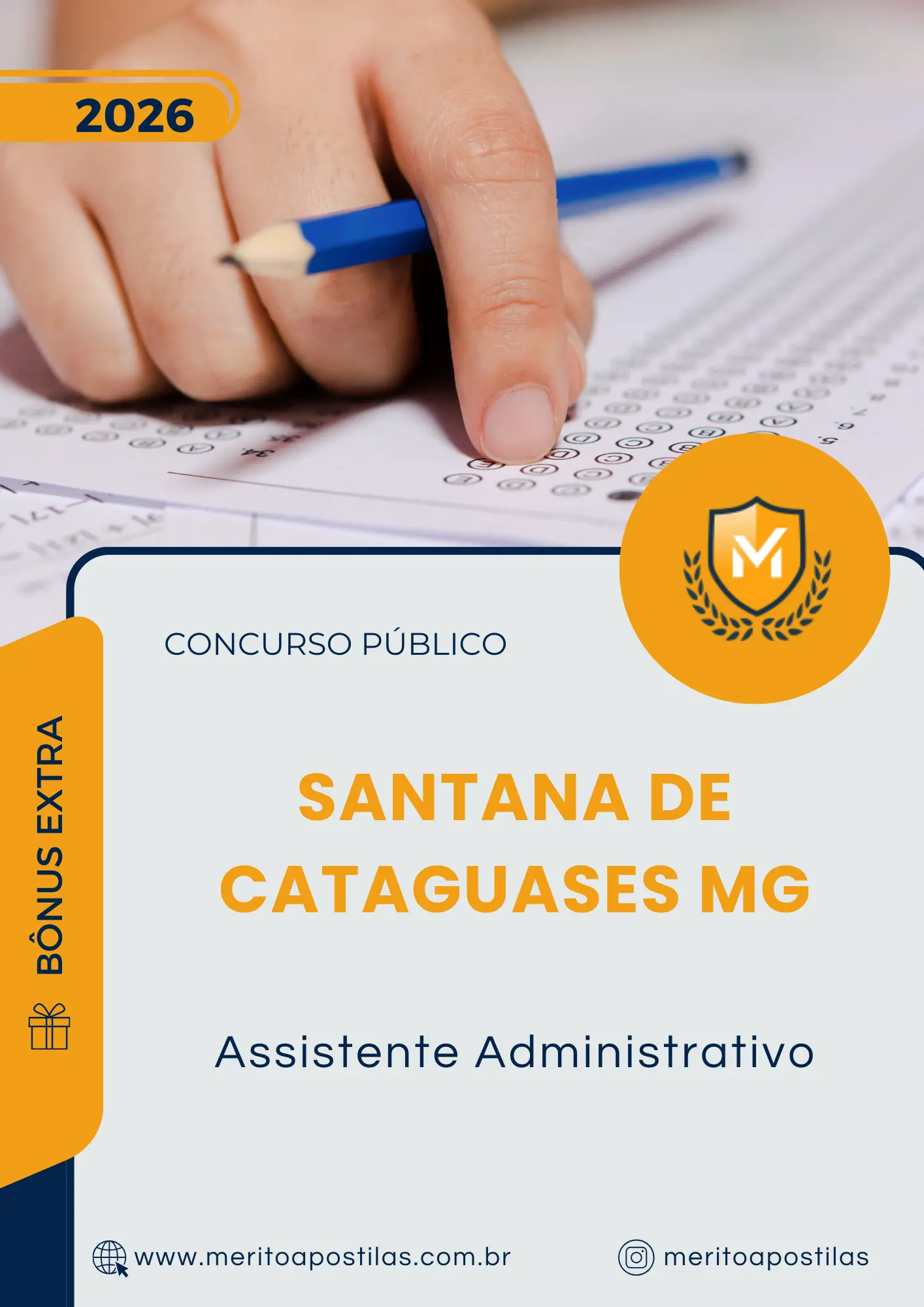 Apostila Assistente Administrativo Câmara de Santana de Cataguases MG 2026
