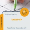 Apostila Assistente Operacional II Concurso Público UNESP SP 2026