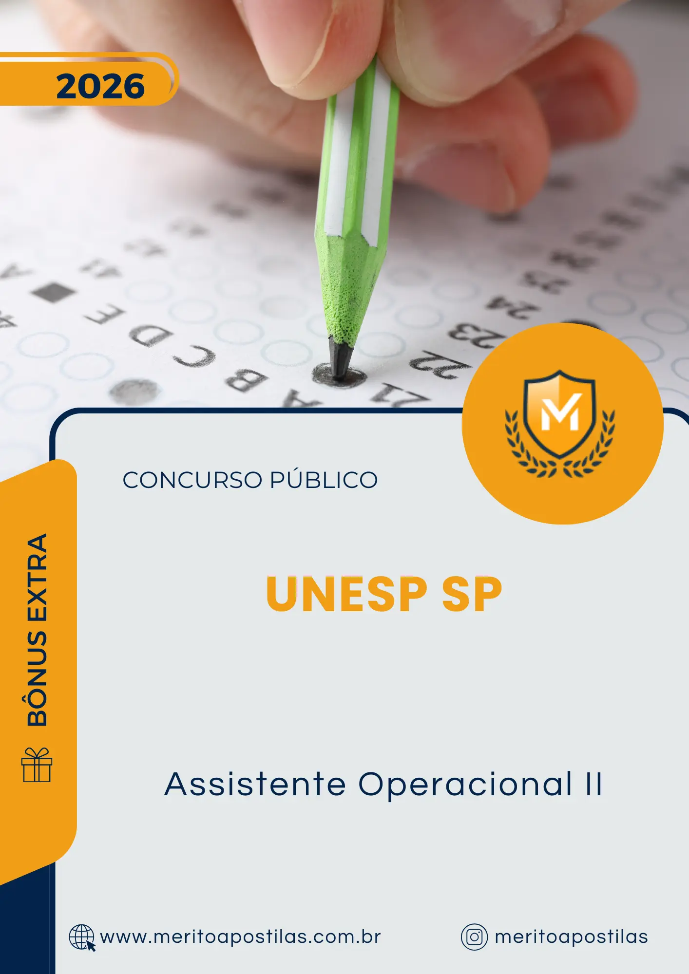 Apostila Assistente Operacional II Concurso Público UNESP SP 2026