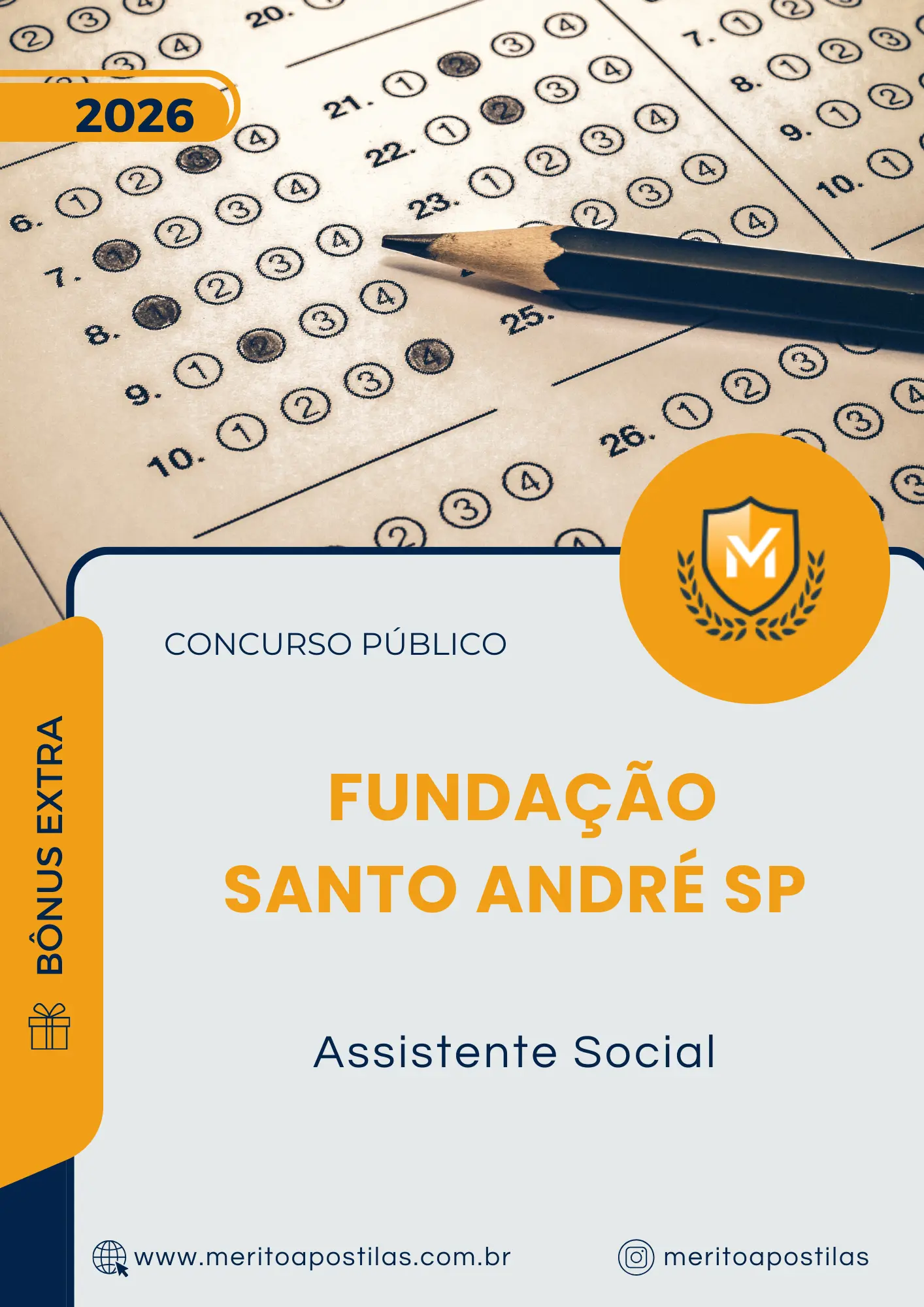 Apostila Assistente Social Concurso Público Fundação Santo André SP 2026