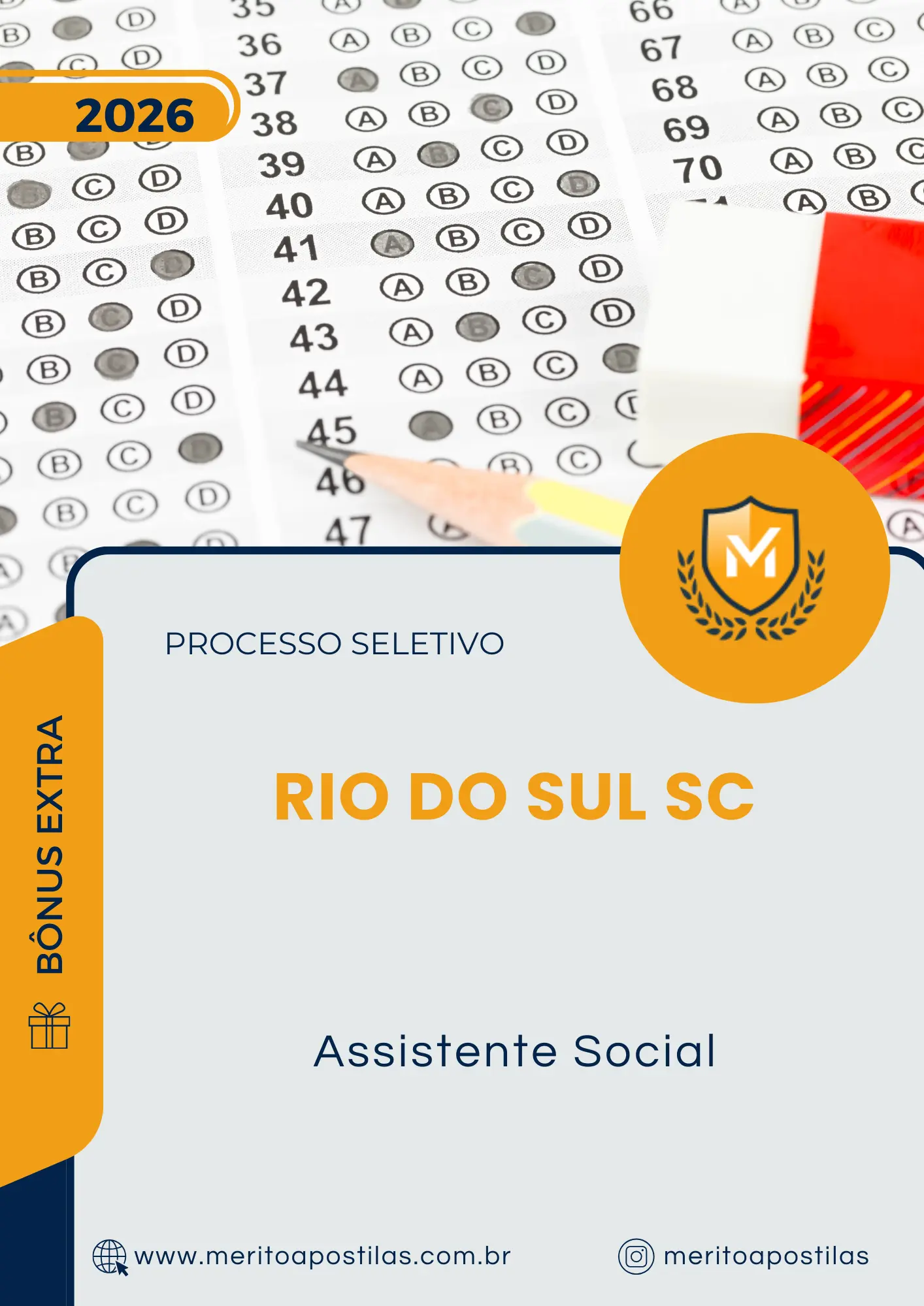 Apostila Assistente Social Prefeitura de Rio do Sul SC 2026