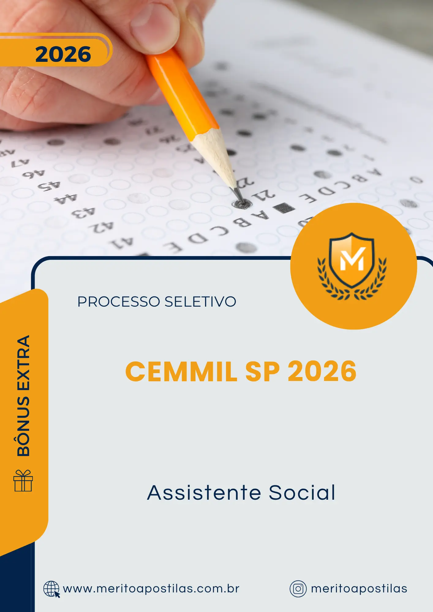 Apostila Assistente Social Processo Seletivo Consórcio CEMMIL SP 2026