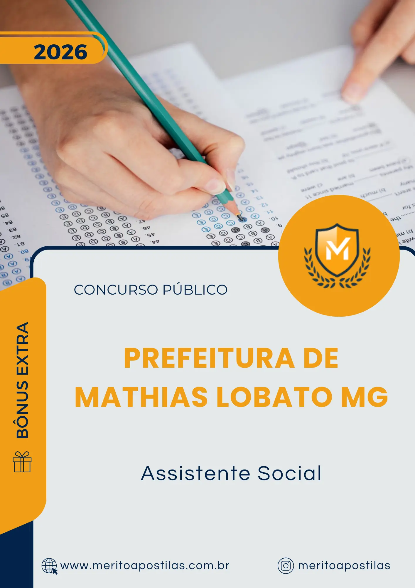 Apostila Assistente Social Prefeitura de Mathias Lobato MG 2026