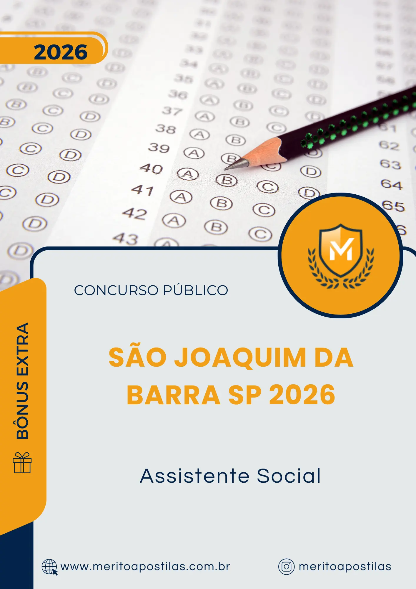 Apostila Assistente Social Prefeitura de São Joaquim da Barra SP 2026