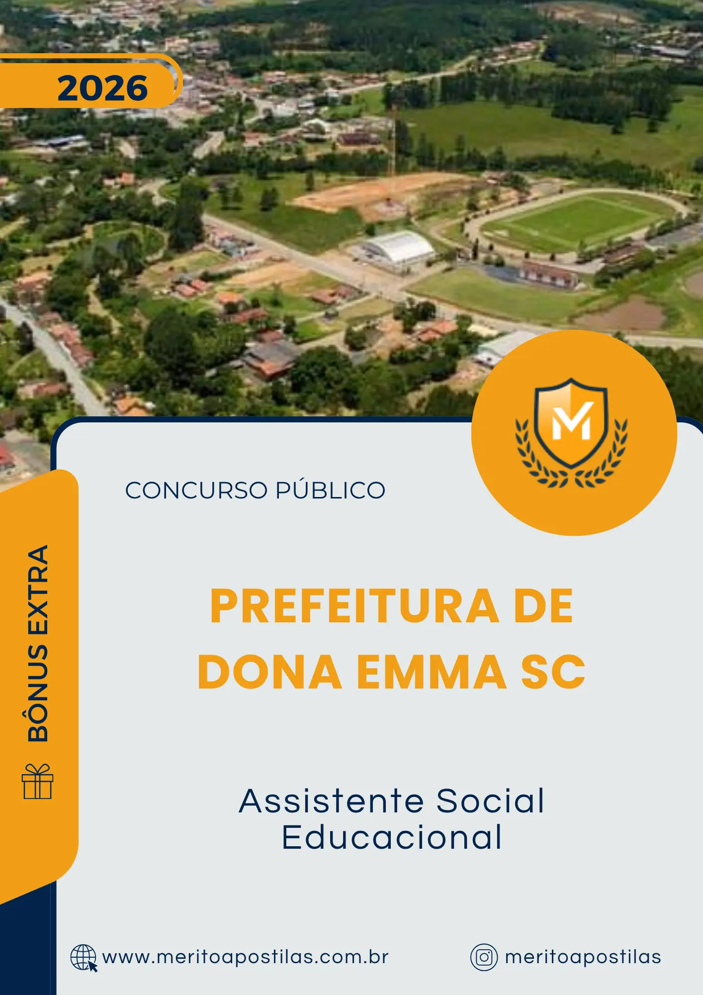 Apostila Assistente Social Educacional Prefeitura de Dona Emma SC 2026