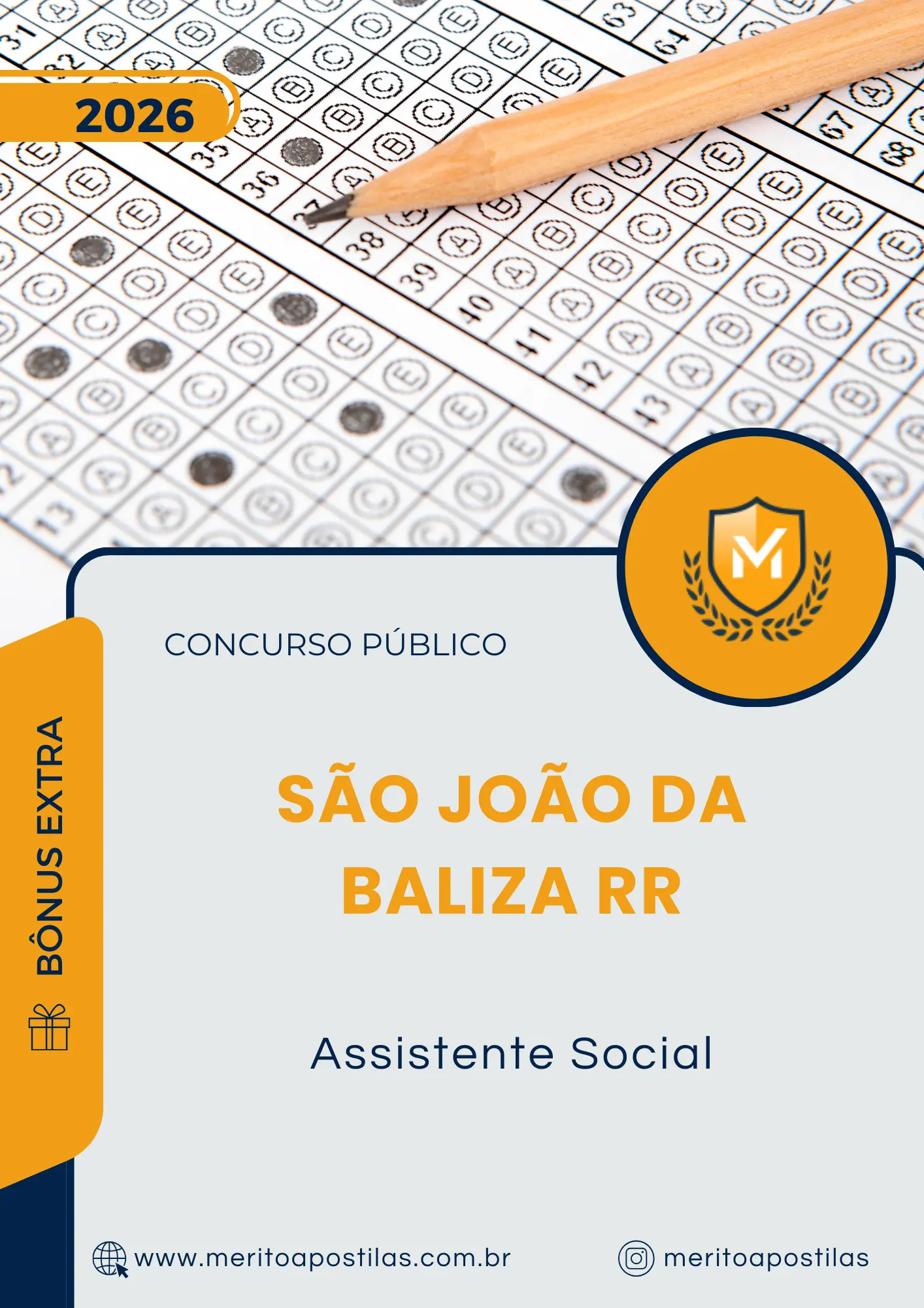 Apostila Assistente Social Prefeitura de São João da Baliza RR 2026