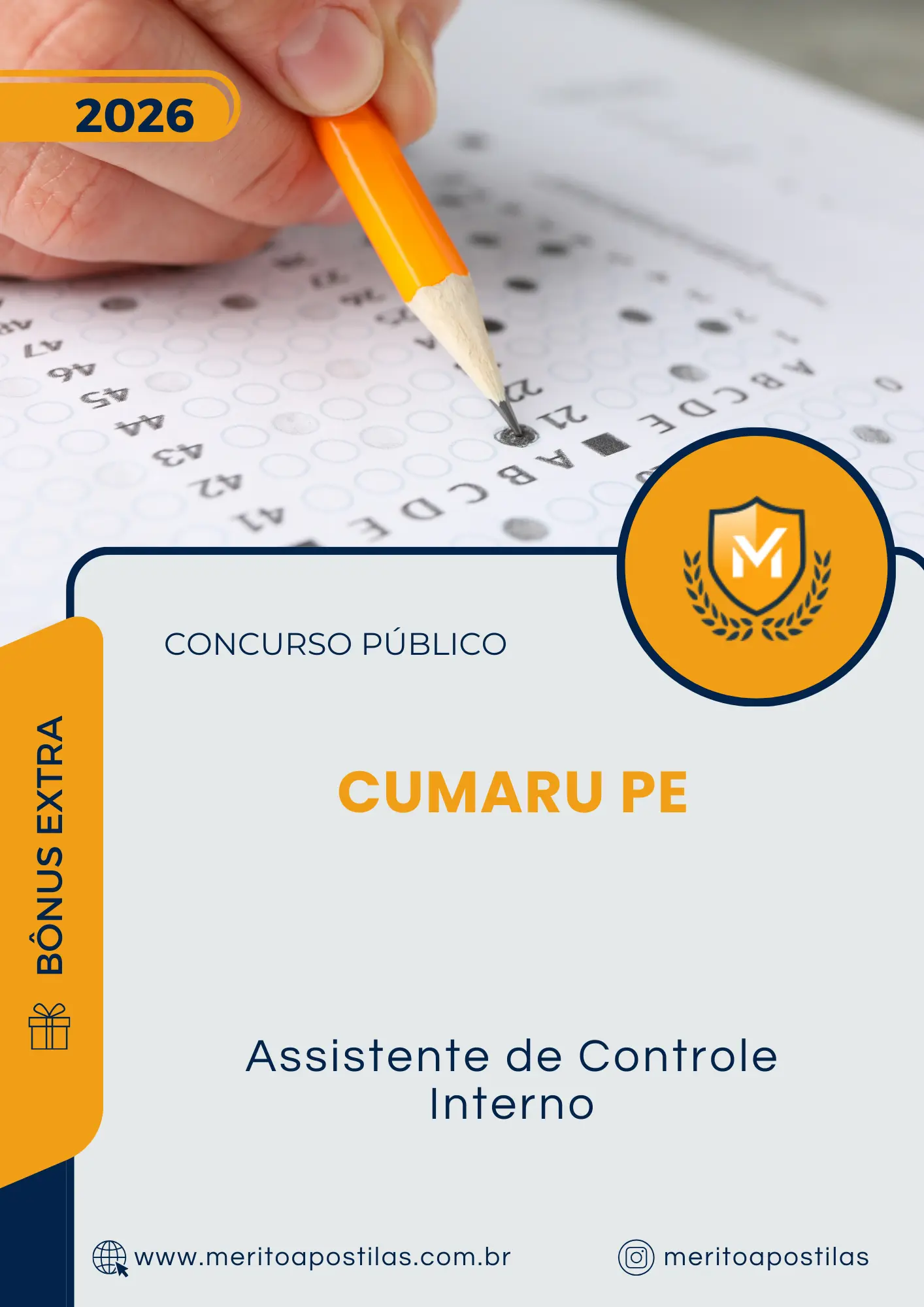Apostila Assistente de Controle Interno Prefeitura de Cumaru PE 2026