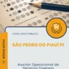 Apostila Auxiliar Operacional de Serviços Diversos Prefeitura de São Pedro do Piauí PI 2026