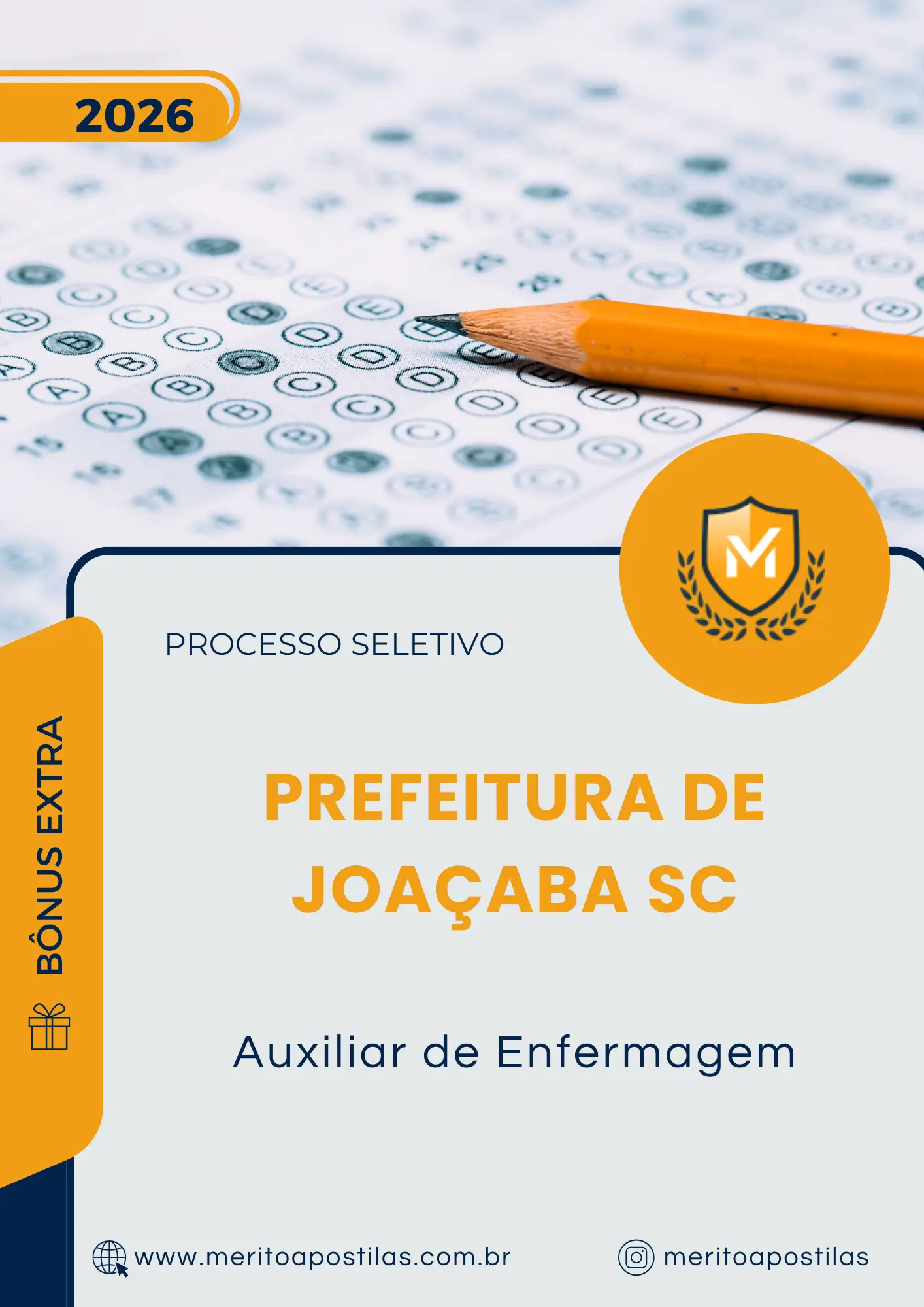 Apostila Auxiliar de Enfermagem Prefeitura de Joaçaba SC 2026