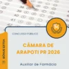 Apostila Auxiliar de Farmácia Câmara de Arapoti PR 2026