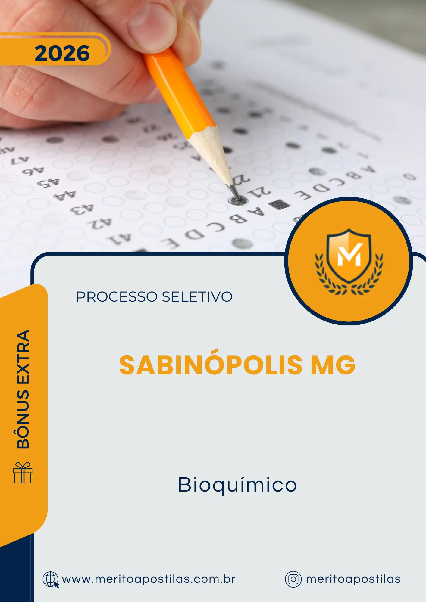 Apostila Bioquímico Prefeitura de Sabinópolis MG 2026