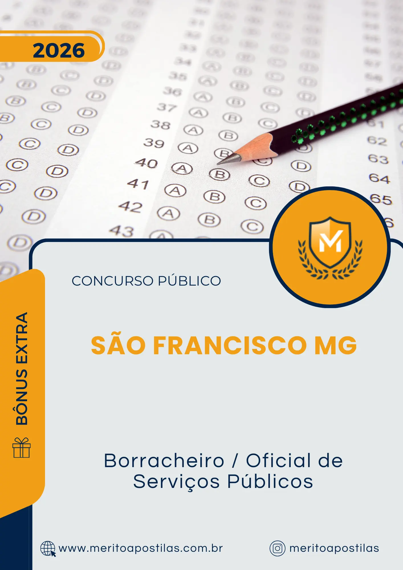 Apostila Borracheiro Oficial de Serviços Públicos Prefeitura de São Francisco MG 2026