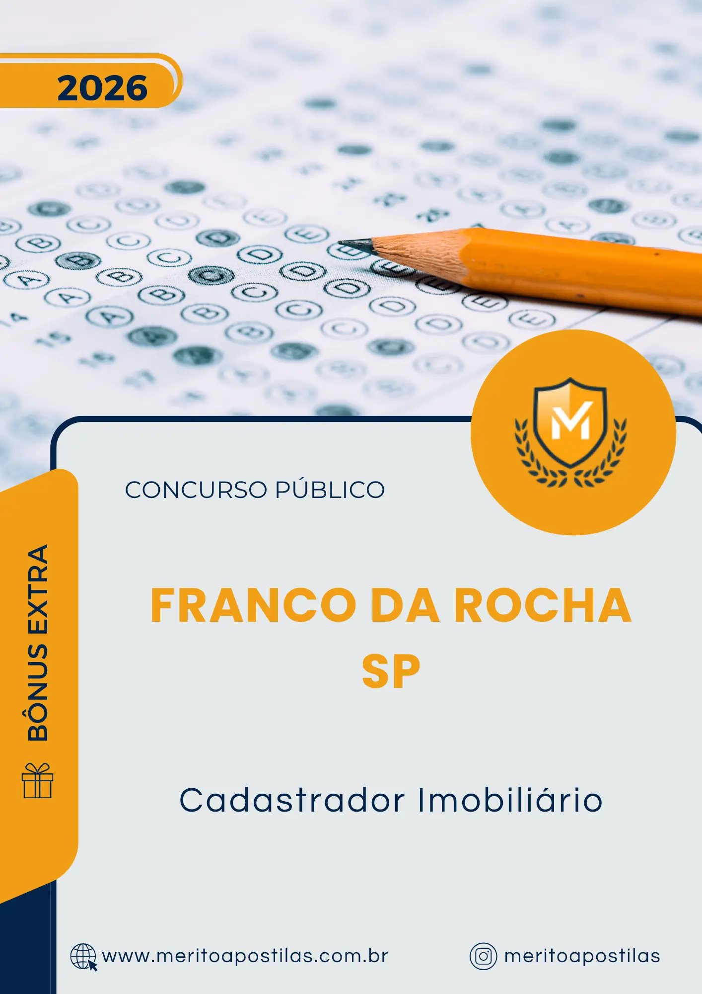 Apostila Cadastrador Imobiliário Prefeitura de Franco da Rocha SP 2026