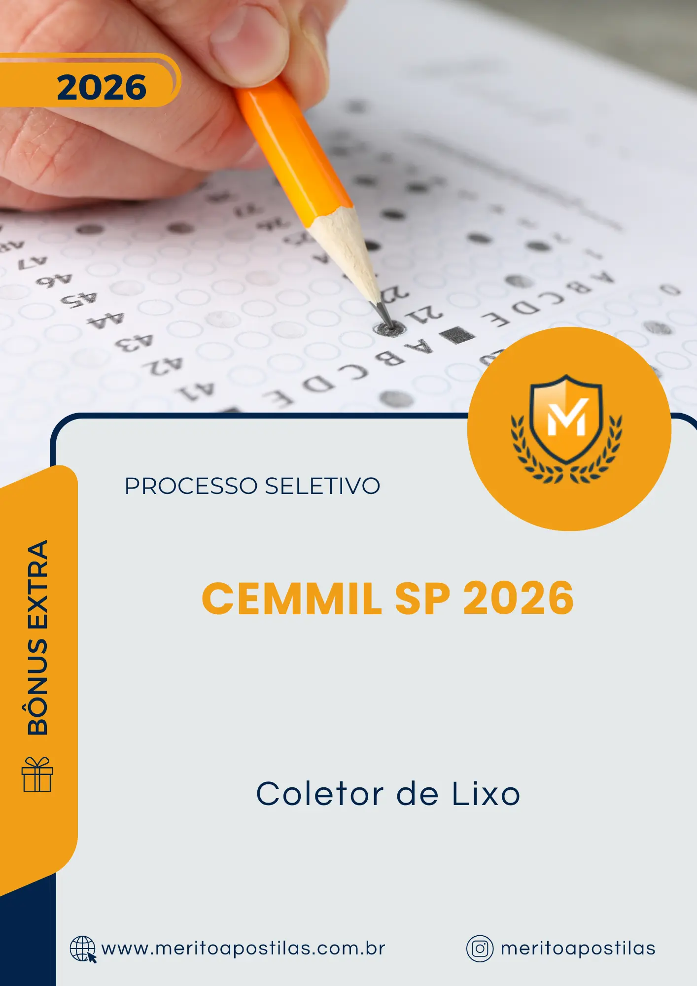 Apostila Coletor de Lixo Processo Seletivo Consórcio CEMMIL SP 2026