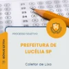 Apostila Coletor de Lixo Prefeitura de Lucélia SP 2026