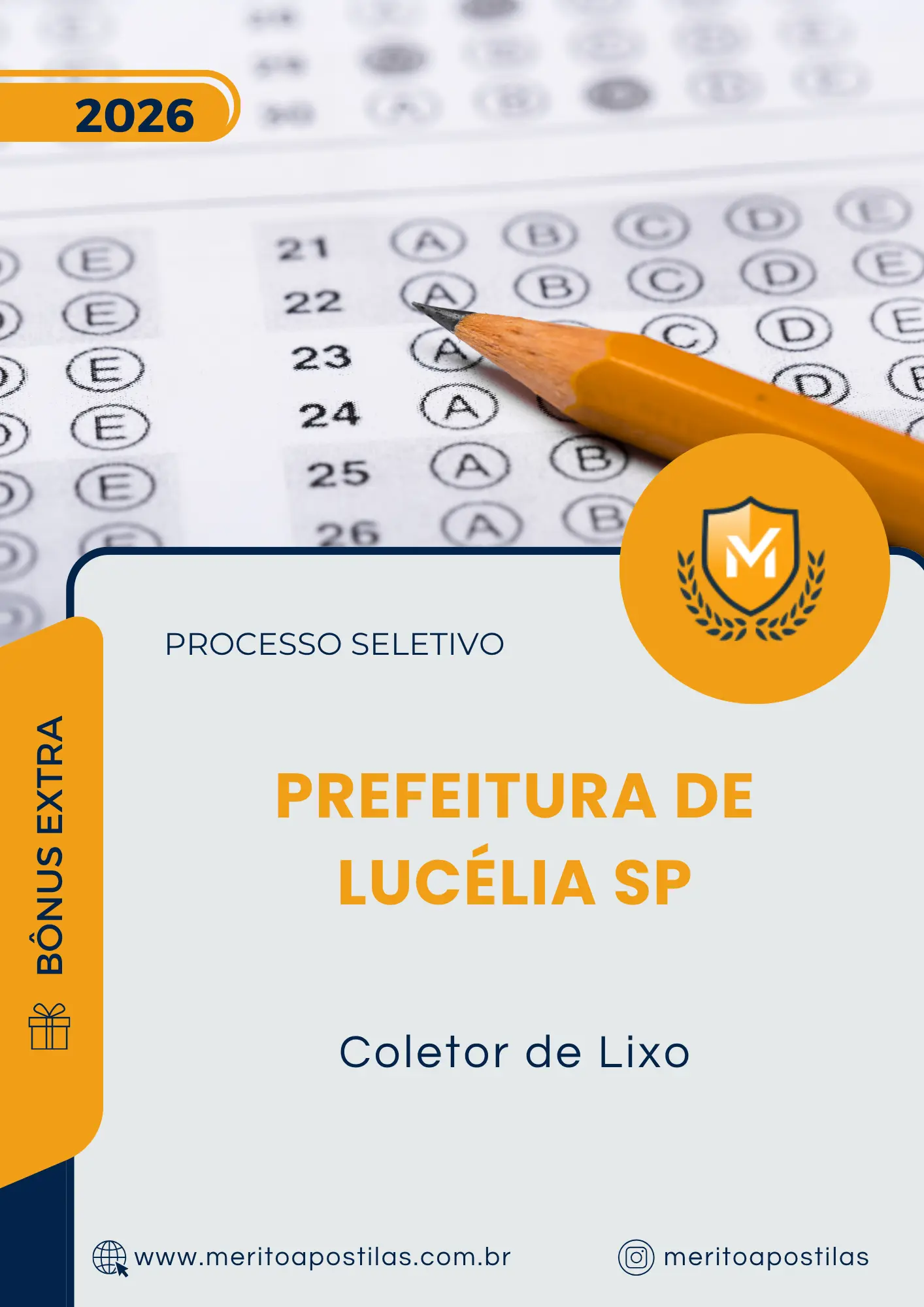 Apostila Coletor de Lixo Prefeitura de Lucélia SP 2026