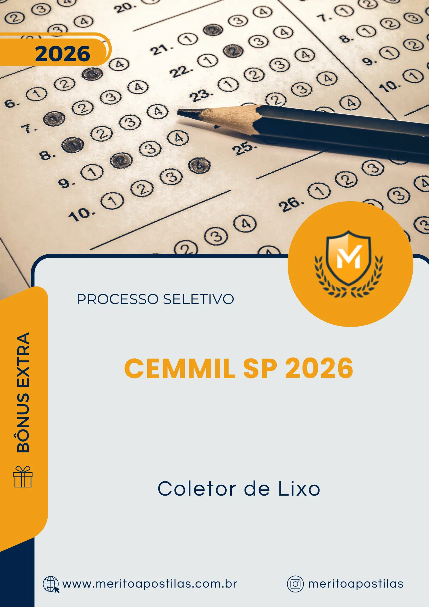 Apostila Coletor de Lixo Processo Seletivo Consórcio CEMMIL SP 2026
