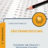 Apostila Condutor de Veículo Motorista Escolar Prefeitura de São Francisco MG 2026