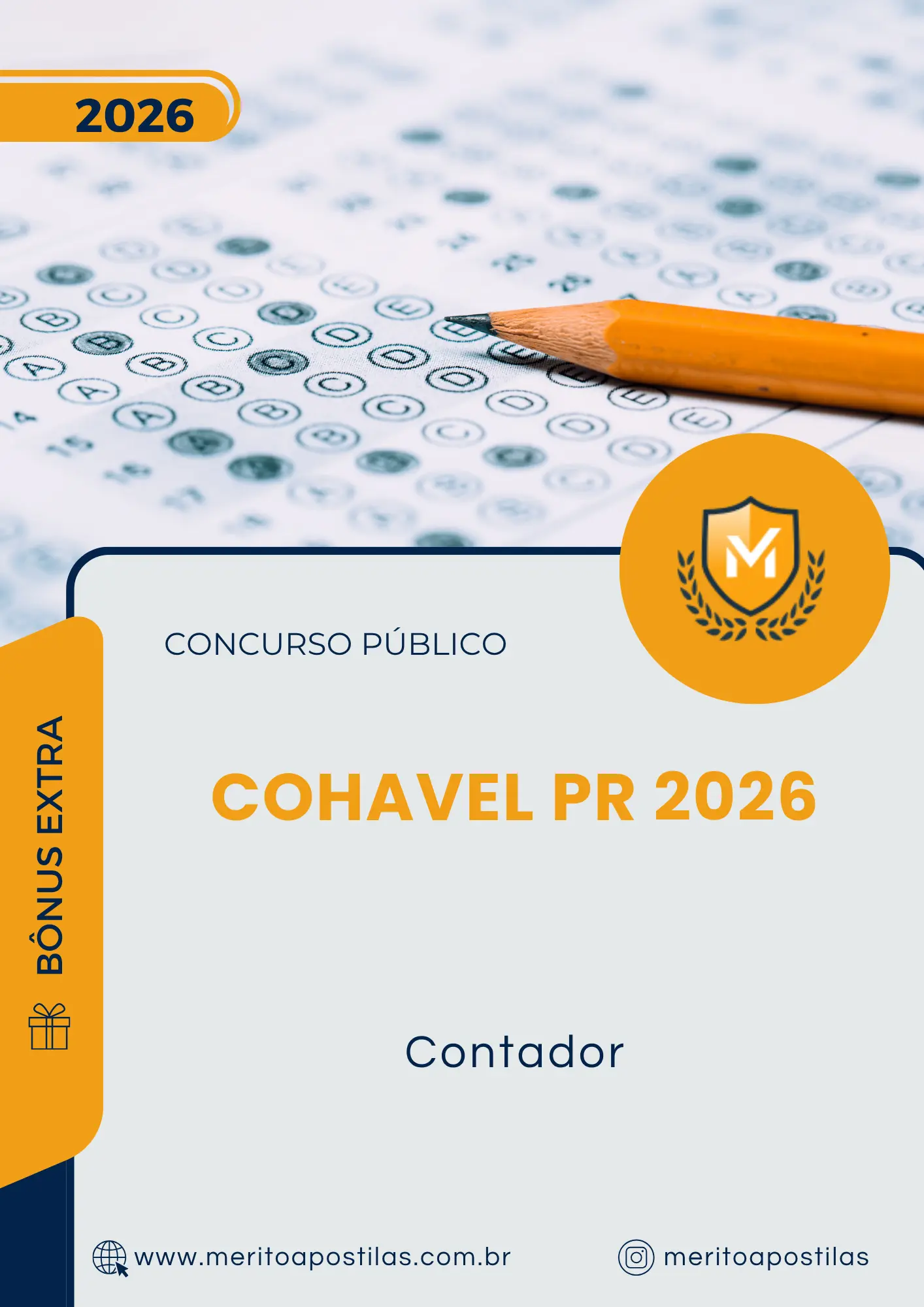 Apostila Contador Concurso Público COHAVEL PR 2026