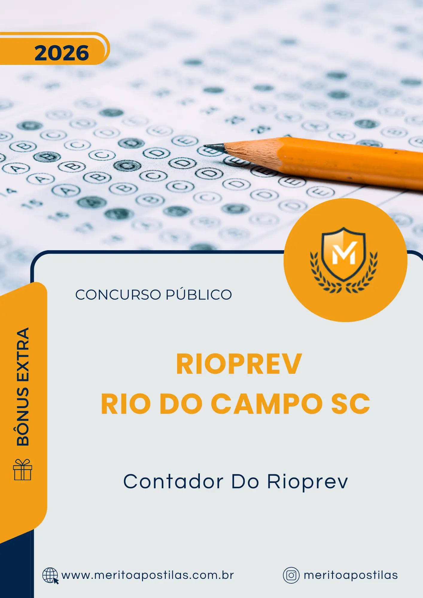 Apostila Contador Do Rioprev Concurso Público RIOPREV de Rio do Campo SC 2026