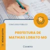 Apostila Coveiro Prefeitura de Mathias Lobato MG 2026